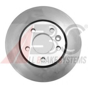 A.B.S. 17525 OE Bremsscheiben VW Transporter 5 Pritsche / Fahrgestell (7JD, 7JE, 7JL, 7JY, 7JZ, 7FD) 2.0 115 PS Otto