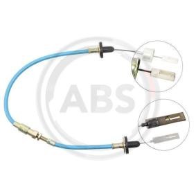 A.B.S. K20070 Cabo de embreagem AUDI