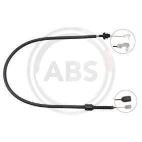 A.B.S. K37370 Bowdenzug RENAULT CLIO 1 (B/C57, 5/357)
