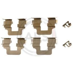 A.B.S. 1245Q Monteringssats, bromsbelägg ALFA ROMEO 156 Sportwagon (932) 2.4 136 hk Diesel