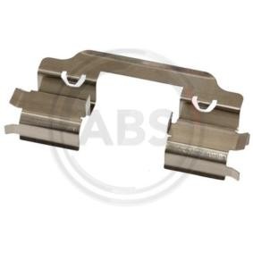 A.B.S. 1648Q Zubehörsatz, Scheibenbremsbelag RENAULT Megane 4 Grandtour (K9A/M/N_) 1.6 115 PS Otto