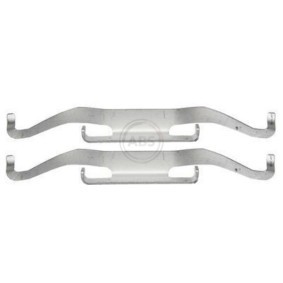 A.B.S. 1681Q Zubehörsatz, Scheibenbremsbelag VW Transporter 5 Pritsche / Fahrgestell (7JD, 7JE, 7JL, 7JY, 7JZ, 7FD)