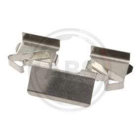 A.B.S. 1714Q Kit de acessórios, pastilhas de travão MITSUBISHI CARISMA