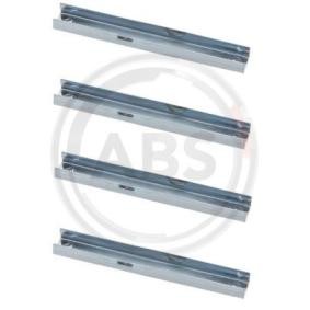 A.B.S. 1857Q Kit de acessórios, pastilhas de travão JEEP GRAND CHEROKEE