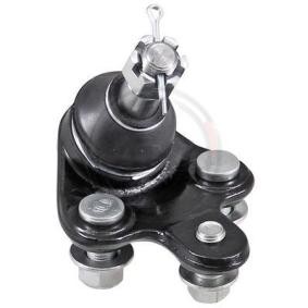 A.B.S. 220303 Rótula de suspensão TOYOTA COROLLA (_E11_) 1.9 69 cv Diesel