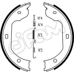 CIFAM 153-019K Handbremsbeläge BMW 5 Touring (E61) 3.0 211 PS Otto