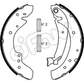 CIFAM 153-072 Bremsbacken FIAT DUCATO Bus (230) 2.0 109 PS Otto