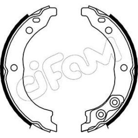 CIFAM 153-089 Handbremsbeläge FIAT DUCATO Pritsche/Fahrgestell (230) 1.9 68 PS Diesel