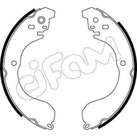 CIFAM 153-296 Maxilas de travão JEEP COMPASS (MK49) 2.1 163 cv Diesel