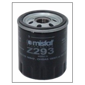 MISFAT Z293 Filtro de óleo ROVER 400 (XW) 1.9 67 cv Diesel