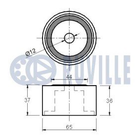 Nockenwellendichtung des Herstellers RUVILLE - Originalware Artikelnummer: 295244