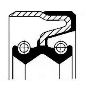 Comprar Anillo retén, engranaje distribuidor de CORTECO 01029919B a bajo precio de 38,38&nbsp;&euro;