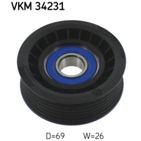 Umlenkrolle Keilrippenriemen VKM 34231 VOLVO C30 von SKF