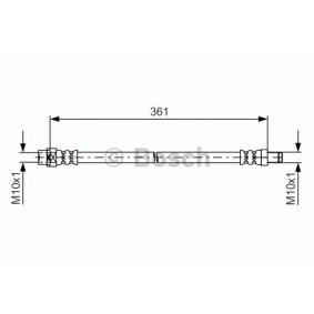 BOSCH 1 987 481 600 Latiguillos de freno MINI Paceman (R61) 1.6 116 cv Motor otto