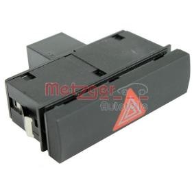 METZGER 0916289 AUDI A6 Varoitusvilkkukytkin