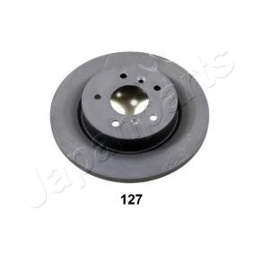 JAPANPARTS DP-127 Bremsscheiben NISSAN Qashqai 2 (J11, J11_) 1.6 130 PS Diesel
