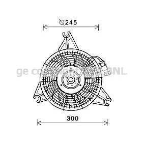 Comprar Ventilador de motor de PRASCO HY7571 a bajo precio de 88,27&nbsp;&euro;