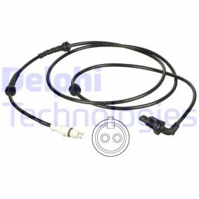 DELPHI SS20347 ABS Sensor RENAULT THALIA 2 (LU1/2) 1.4 75 PS Otto