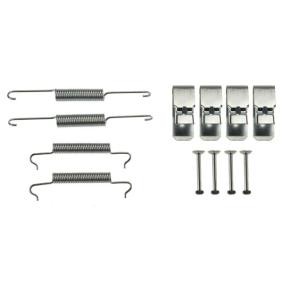 TRW SFK444 Kit de acessórios, pastilhas de travão JEEP GRAND CHEROKEE 2 (WJ, WG) 2.7 163 cv Diesel