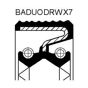 CORTECO 49358040 Retén del engranaje distribuidor VW