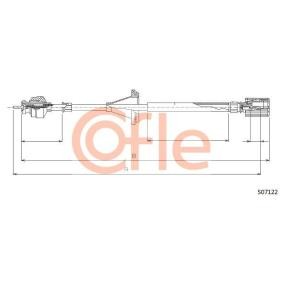 COFLE S07122 Cavo contachilometri FIAT