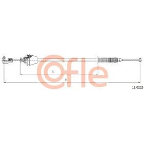 COFLE 11.0225 Bowdenzug RENAULT MEGANE 1 Cabriolet (EA0/1)