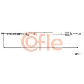COFLE 11.6597 Handbremsseil RENAULT Symbol