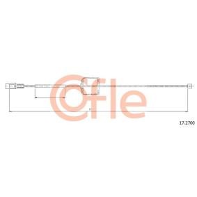 COFLE 17.2700 Cabo de freio de mão MERCEDES-BENZ CLS