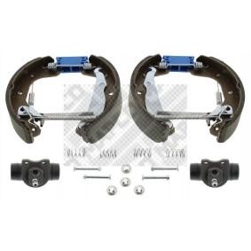 MAPCO 9831 Kit freno, freno a tamburo DAEWOO NEXIA