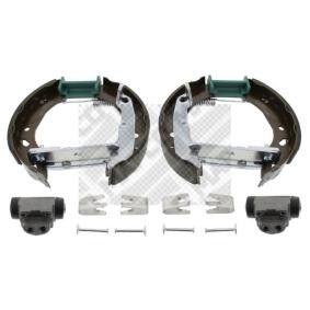 MAPCO 9870 Kit freno, freno a tamburo FORD ESCORT