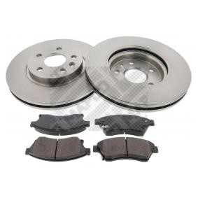 MAPCO 47844 Kit de travões OPEL