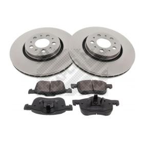 MAPCO 47953 Bremsscheiben und -beläge VOLVO S80 I (184) 2.4 140 PS Otto