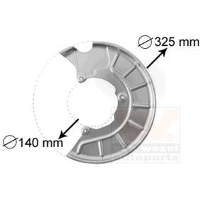 VAN WEZEL 7622371 Bromssköld VW TOURAN (1T3)