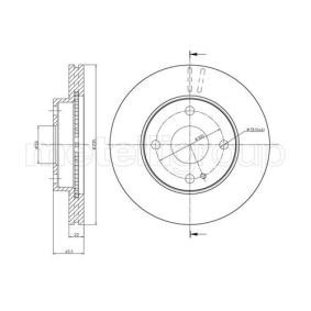 METELLI 23-0617 Bromsskivor MAZDA DEMIO (DW)