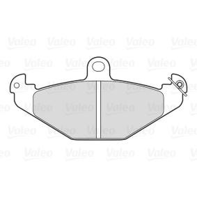 Osta Jarrupalat, levyjarru VALEO:llä 301007 edullisesti hintaan 21,48&nbsp;&euro;