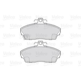 VALEO 301022 Bromsbelägg ROVER 200 (RF) 1.1 60 hk Bensinmotor