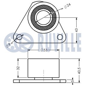 Compre Kit de rolamento de roda da RUVILLE 7464 a um preço baixo por 123,31&nbsp;&euro;