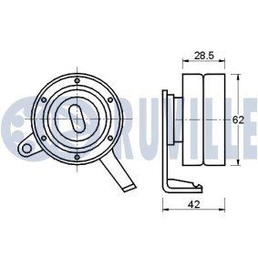 Köp Hjullagersats av RUVILLE 5102S till det låga priset 700,35&nbsp;kr