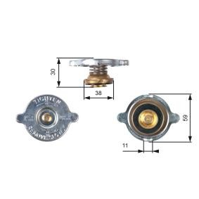 Comprar Tapa, radiador de GATES RC101 a bajo precio de 10,67&nbsp;&euro;