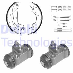 Comprar Kit frenos, disco de tambor de DELPHI 884 a bajo precio de 92,15&nbsp;&euro;