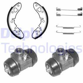 DELPHI 688 Jogo de travões, travões de tambor ROVER MINI MK I