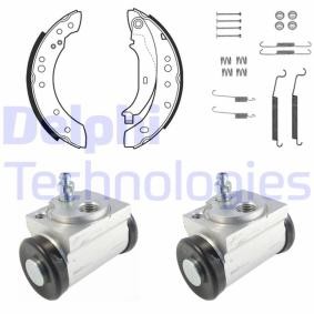 Comprar Kit frenos, disco de tambor de DELPHI KP1110 a bajo precio de 223,96&nbsp;&euro;