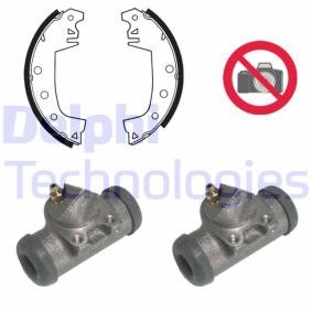 Comprar Kit frenos, disco de tambor de DELPHI KP620 a bajo precio de 75,28&nbsp;&euro;