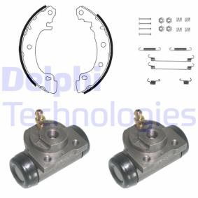 Comprar Kit frenos, disco de tambor de DELPHI KP981 a bajo precio de 75,71&nbsp;&euro;