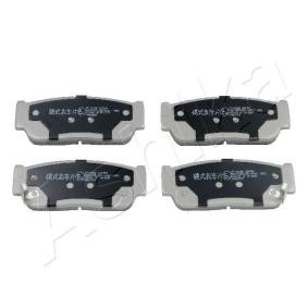 Achetez des Plaquettes de frein ASHIKA 51-0S-S02 à prix pour 37,52&nbsp;&euro;