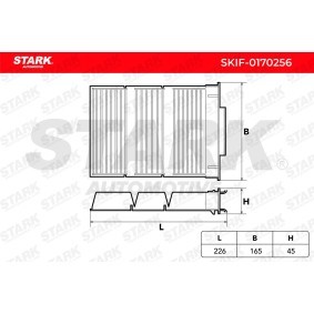 Innenraumfilter SKIF-0170256 für TOYOTA