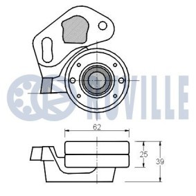 RUVILLE 3451100S Cadena de distribución MERCEDES-BENZ Clase E Sedán (W211) 3.0 190 cv Gasoleo