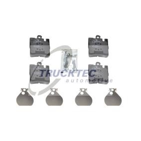 TRUCKTEC AUTOMOTIVE 02.35.106 Bremsbeläge MERCEDES-BENZ C-Klasse Sportcoupe (CL203) 2.5 204 PS Otto