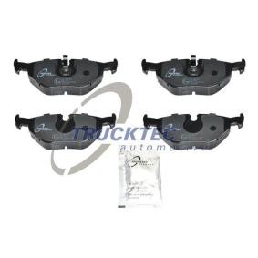 TRUCKTEC AUTOMOTIVE 08.34.106 Bremsbeläge BMW 5 Touring (E34) 2.0 150 PS Otto