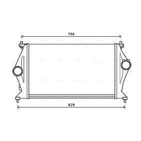 AVA COOLING SYSTEMS HY4337 Intercooler HYUNDAI ix55